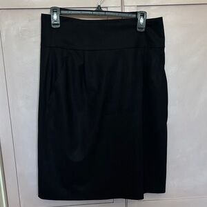 Theory Black Pencil Skirt